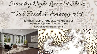 Saturday Night Live Art Shows Owl Feathers Aligned Energy Art