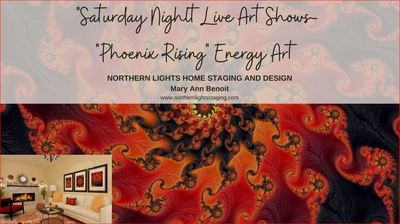 Saturday Night Live Art Shows Phoenix Rising Energy Art